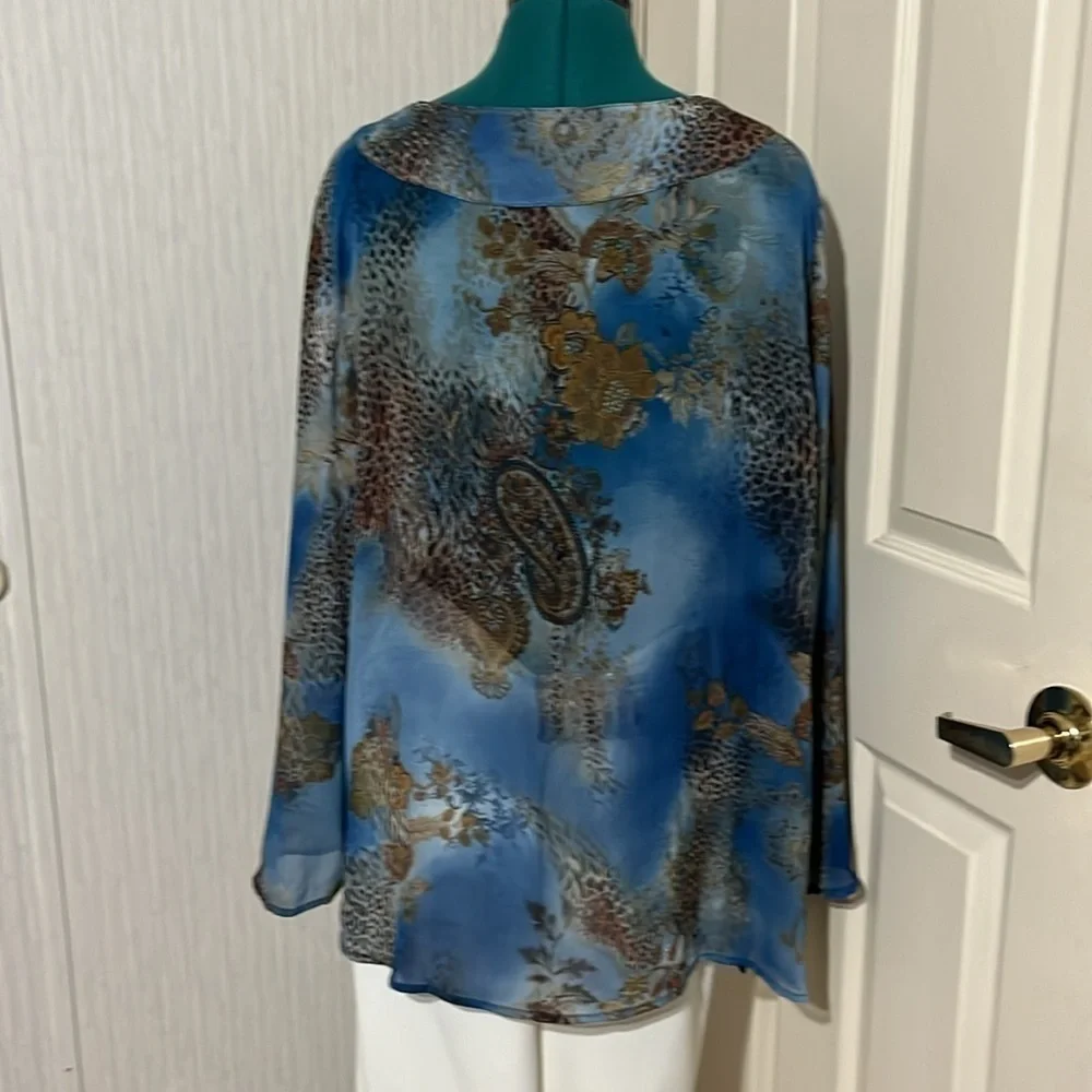 CHICO'S BLOUSE (229T)Posh Show $5.00 - Picture 4 of 7